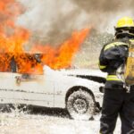 Buring A Car Ckmath