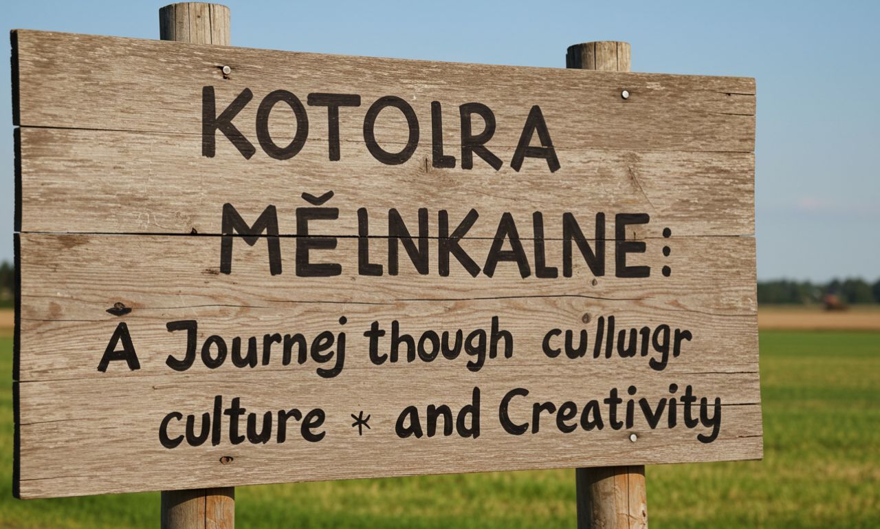 kotora melnkalne: A Journey Through Culture and Creativity