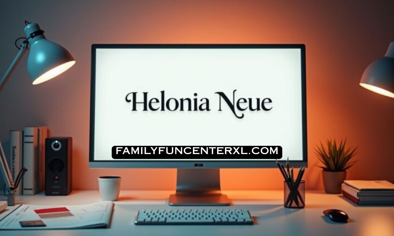 Exploring helonia neue: The Future of Modern Typography