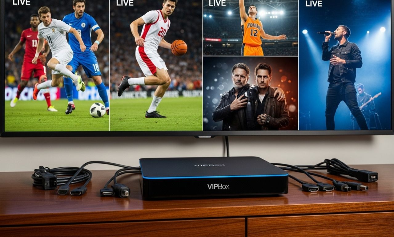 VIPBox TV Box: Streaming Solution for Live Sports and Entertainment