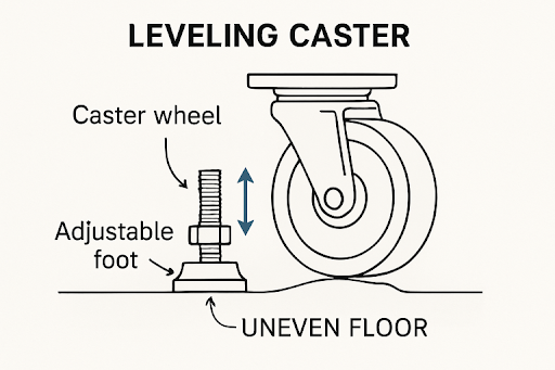 What Are Leveling Casters and How Do They Work?