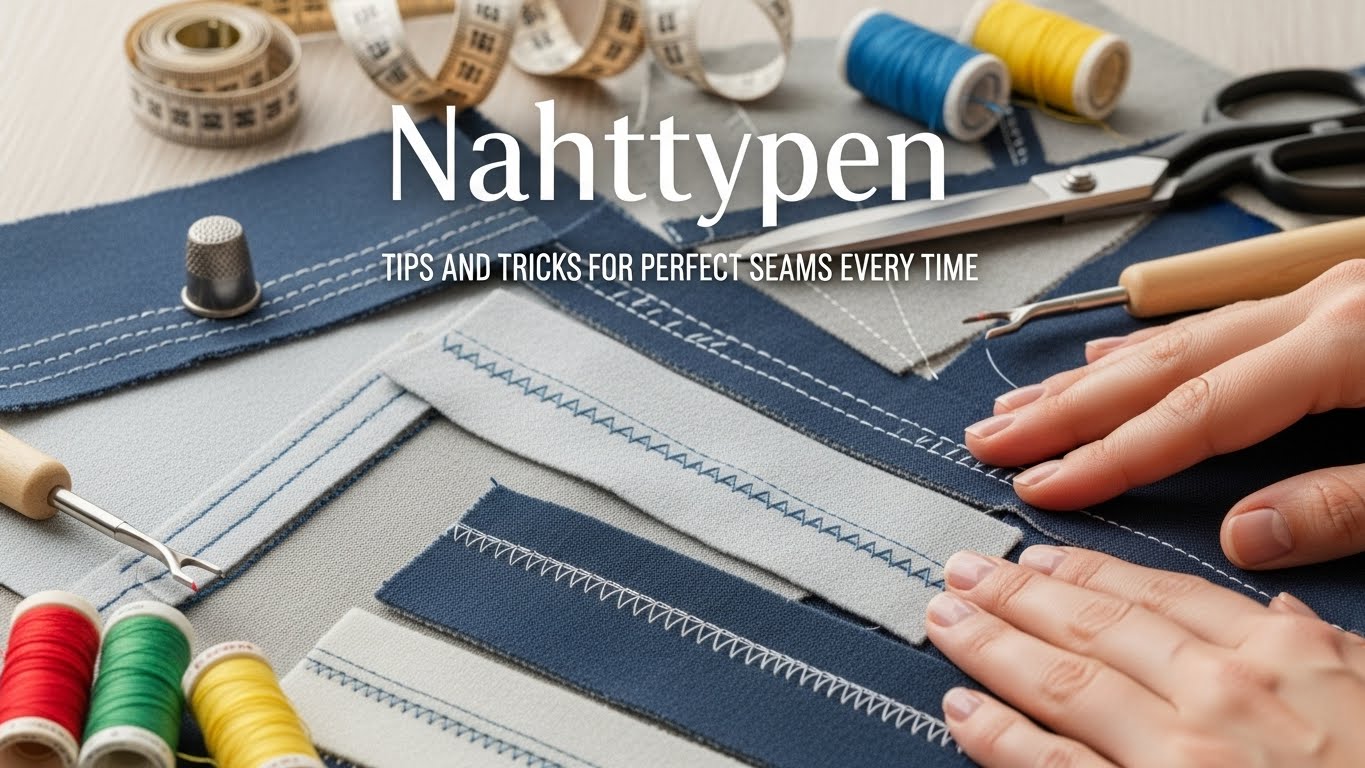Nahttypen: Tips and Tricks for Perfect Seams Every Time