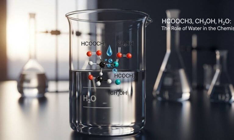 hcooch ch2 h2o: The Role of Water in the Chemistry