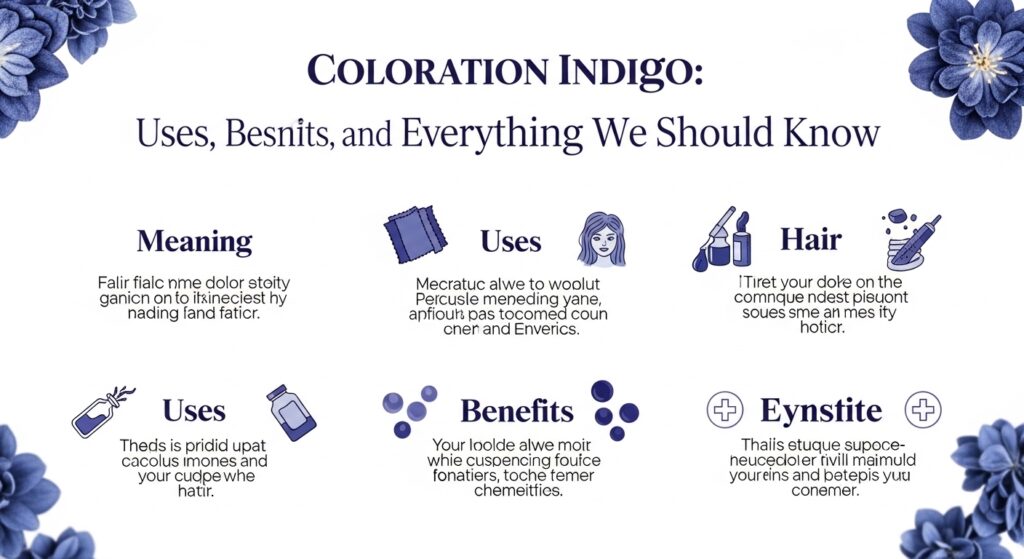Coloration Indigo